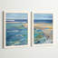 Breakwater - Ensemble de 2 reproductions d'art sur toile encadrées-851360802-851360829