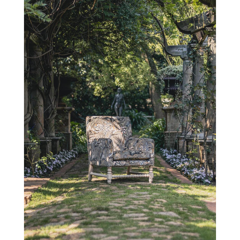 Ardmore Velvet Fabric, Ash
