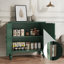 Buffet 31,5 po avec pieds en bois massif-123492160