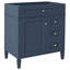 Meuble-lavabo de salle de bain sans lavabo supérieur, armoire de rangement moderne avec 2 tiroirs et un tiroir basculant-238564674-238564698