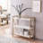 Leick Home Claudette Mixed Metal And Wood Bookshelf - Compact Storage Solution With Adjustable Shelf And Elegant Design