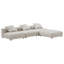 Canapé modulaire rembourré 4 pièces Solace-101323747