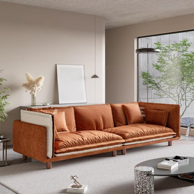Retro Straight Embracing Sofa
