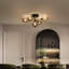 Boley 5-Light Glass Globe Flush Mount-1438550164