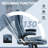 HOMCOM High Back Vibration Massage Office Chair With 6 Vibration Points, Heated Reclining PU Leather Computer Chair With Armrest And Remote, Blue-536780990
