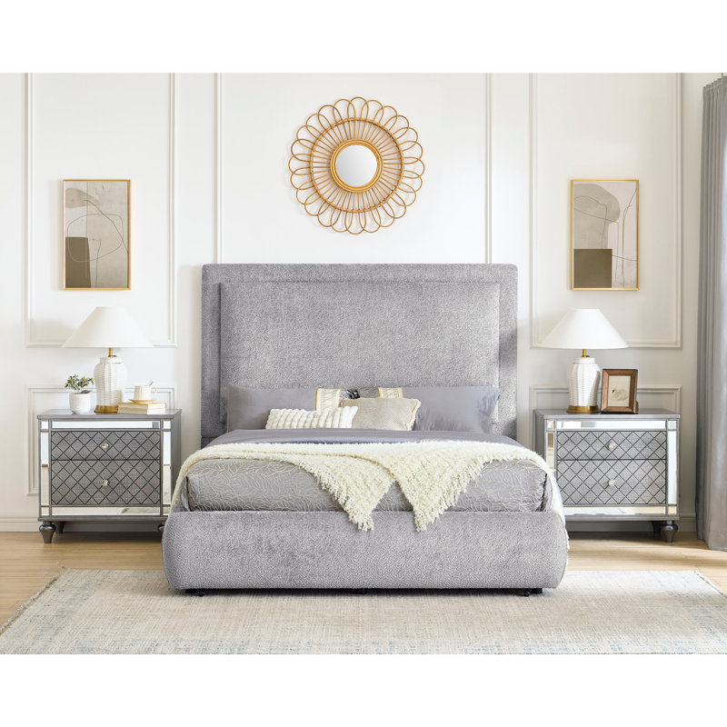 Mobilier de chambre à coucher contemporain, Très grand lit