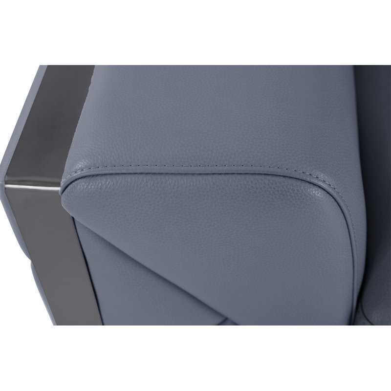 Causeuse en cuir italien Global United