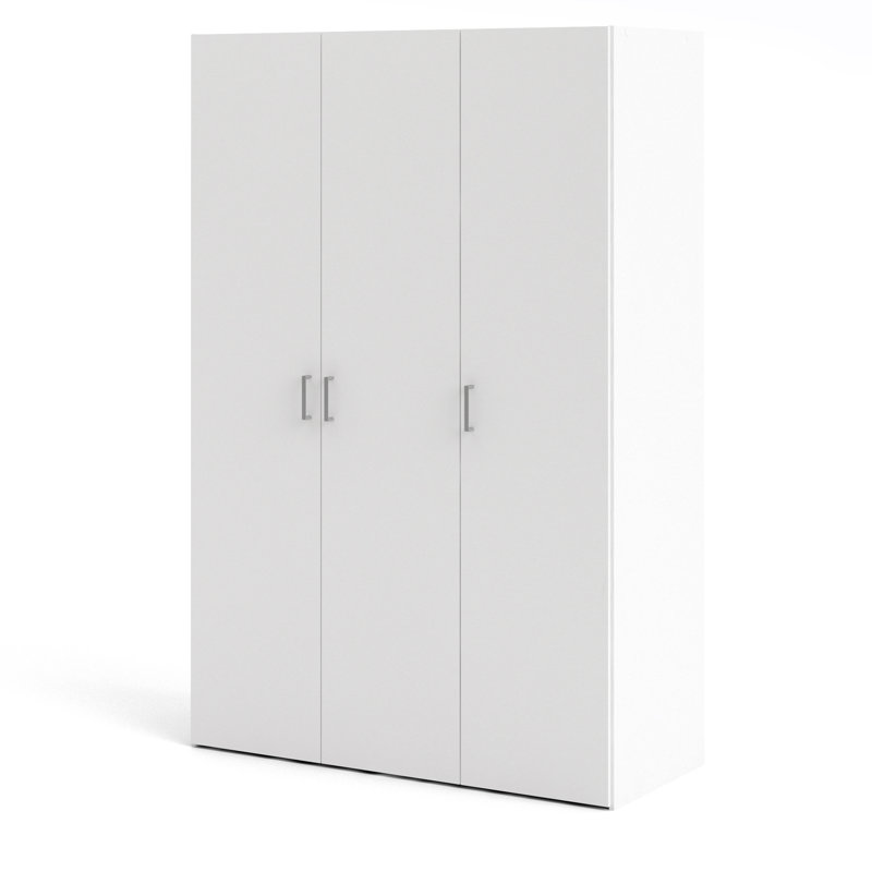 Cassandry 3 Door Manufactured Wood Wardrobe