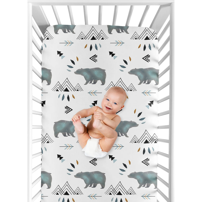 Bear Mountain Fitted Crib Sheet