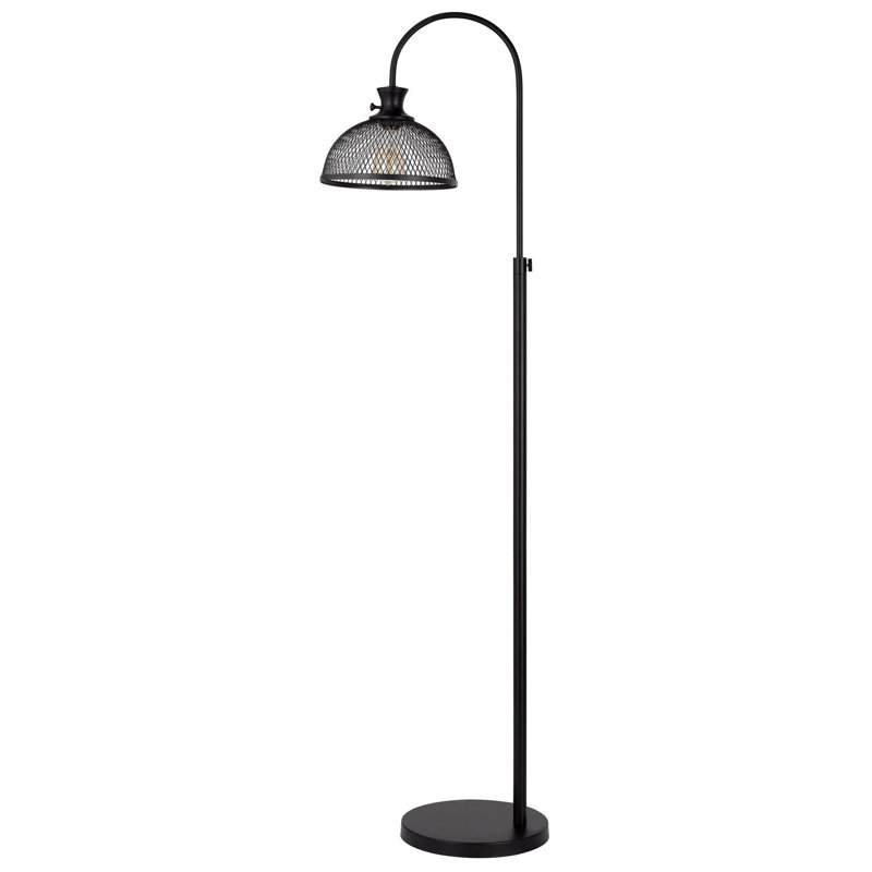 Bridgeland 48'' Black Arched Floor Lamp