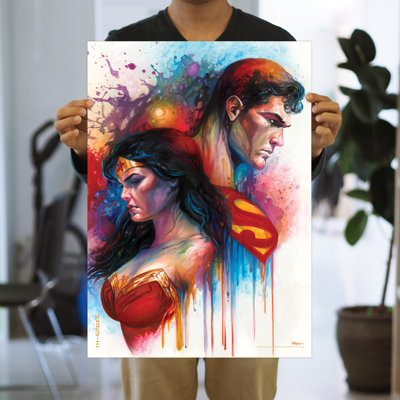 DC Comics TKS (Monte Moore-The Brave) Mightyprint Wall Art