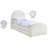 Chiu Chenille Fabric Upholstered Trundle Bed-1544829160