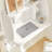 Raquon Small Floating Corner Desk Table for Small Space-1994092160