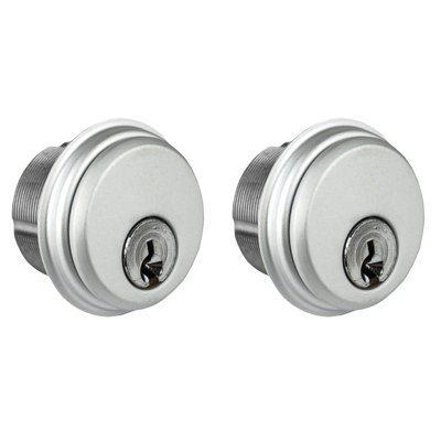 1-5/32 in. Zinc Aluminum Keyed Alike Double Cylinder Mortise Lock for Adams Rite Type Storefront Door