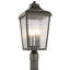 Tête de lanterne câblée 1 lumière H 21,75 po Harpole Olde Bronze