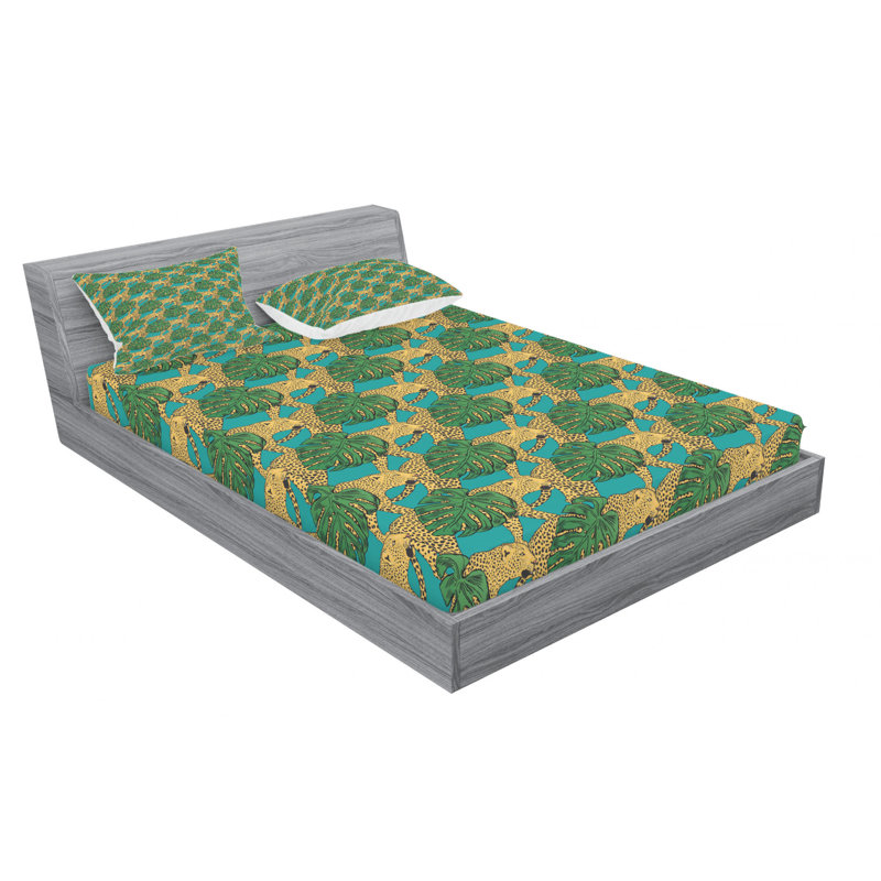 Microfiber Sheet Set, Full Sheet Set with Fitted Sheet