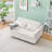 Versatile Transformable Sofa with Movable Tabletop and USB Ports for Relaxation-911210002