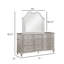 Commode avec miroir Montera