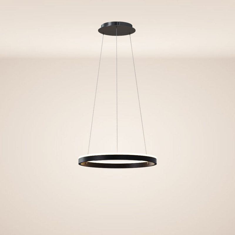 LED pendant light Ring 40 direct or indirect 1, Gold