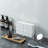 Wall Mounted Acacia Tray Paper Towel Holder