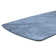 Luxury Rectangle Dining Table - Snow Mountain Durable Stone Surface with Gunmetal Base