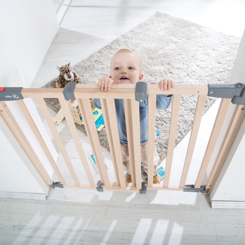 Protective Grid Baby Gate, 82.5cm H x 100.5cm W x 6cm D