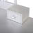 Luxury Vanity Desk Set With A Cushioned Stool, Round & Height Adjustable Mirror, 4 Drawers With Strip-fluted Panels-796562143