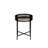 Colson Black Finish End Table