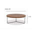 Pieds croisés 3 tables emboîtables Heckson