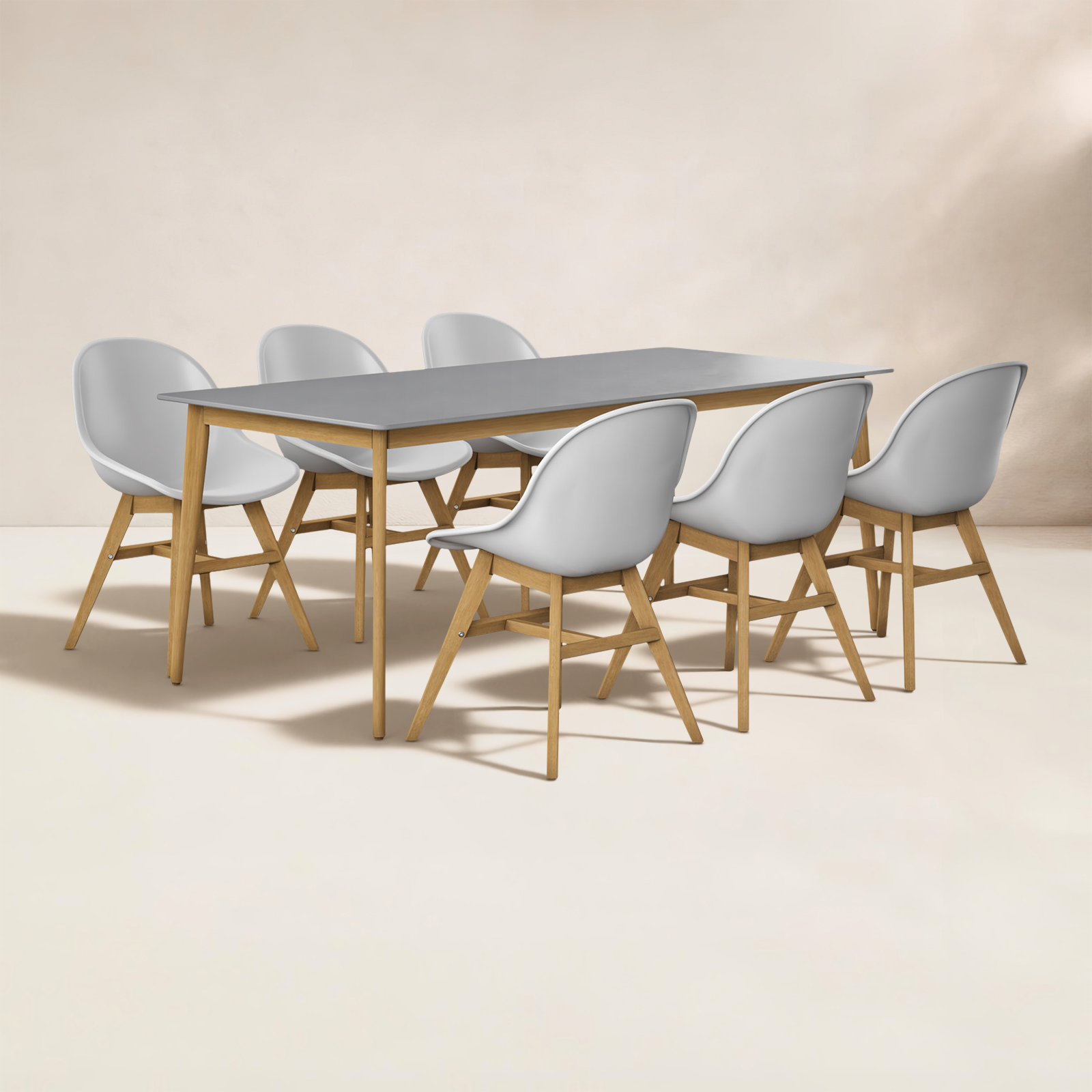 Anautica 75" Patio Dining Set