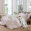 Ensemble de housse de couette à rayures 100% coton lavé MooMee-117586339-118026350