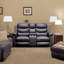 Causeuse inclinable avec console centrale, housses de canapé extensibles pour fauteuil inclinable à 2 places, durable et facile à installer