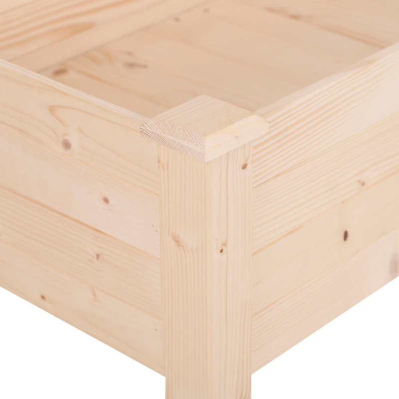 Elevated Wooden Planter Box