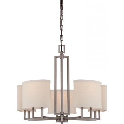 Hassler 5 - Light Dimmable Classic / Traditional Chandelier