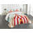 Ambesonne Circus Bedspread Set Circus Cloudy Sun Sky Blue White Red-105657670