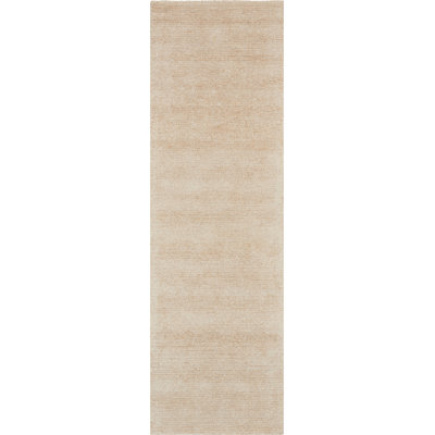 Tapis touffeté à la main beige Mevlude