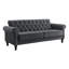 Rainsburg 3-Seater Velvety Sofa-59011988-124238100