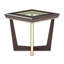 Belmont Place End Table - Espresso
