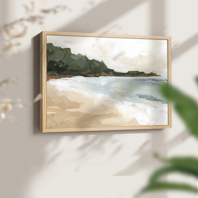 Cove Break I - reproduction encadrée - réarmable, Naturel, H 16 po x l 20 po