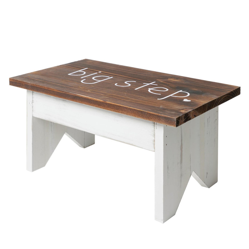 Madelief Solid Wood Accent Stool