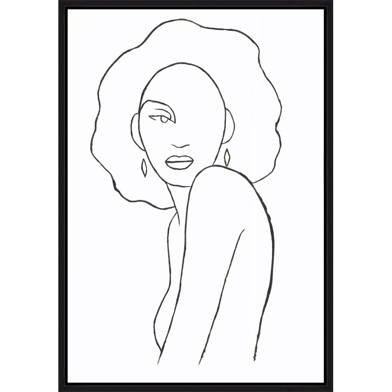 Art mural encadré Swift V, H 54,75 po x l 37,75 po, Noir