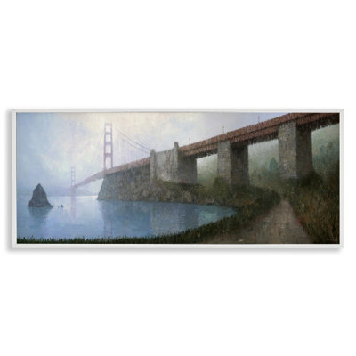 «Bridge over Misty Waters», estampe numérique par Stephen Mitchell