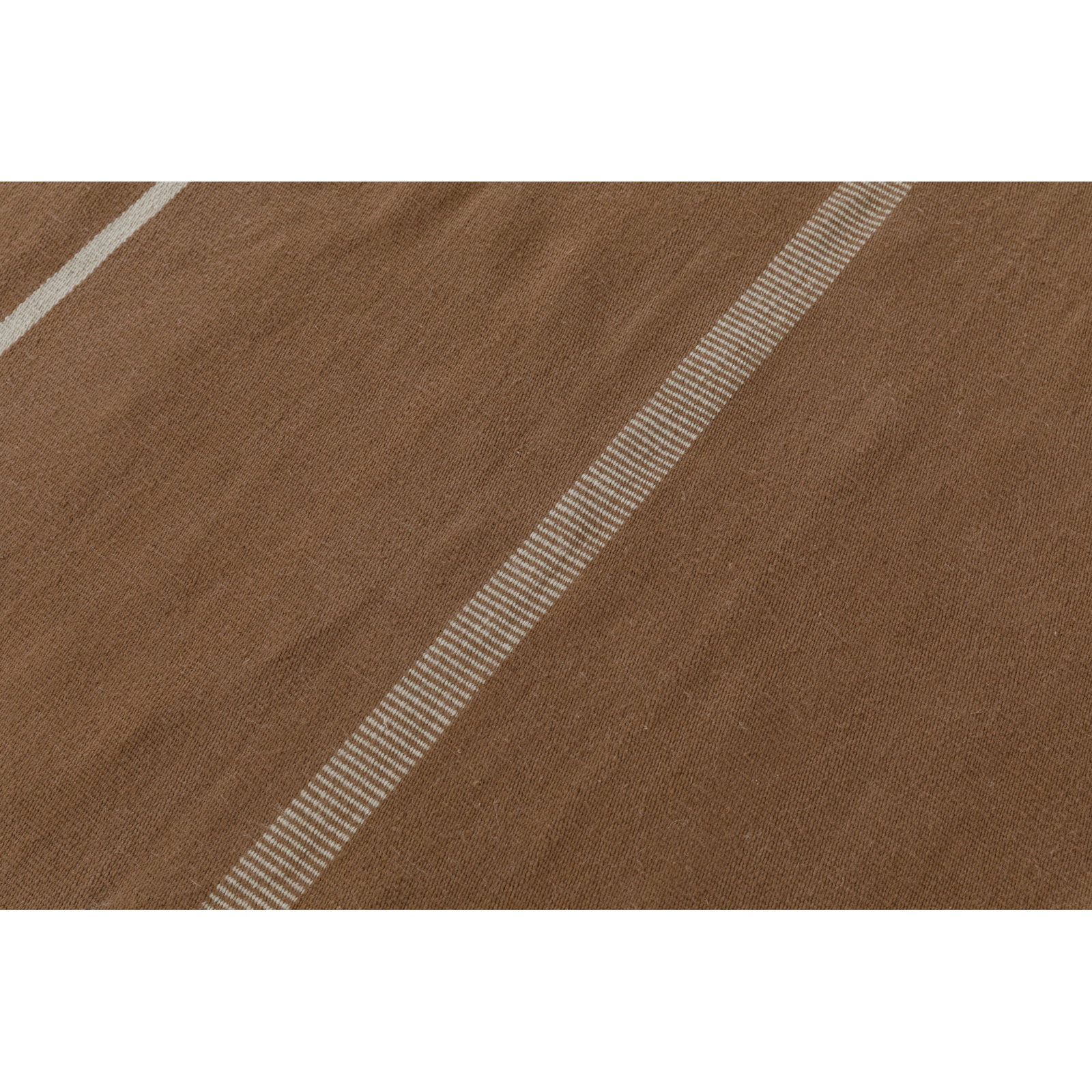 Flatweave Striped Outdoor Rug, Rectangle 8'9" x 11'9", Clay