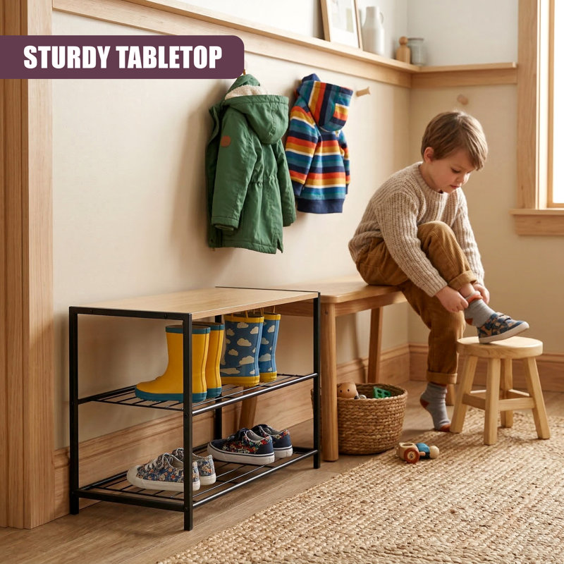 6 Pair Shoe Rack