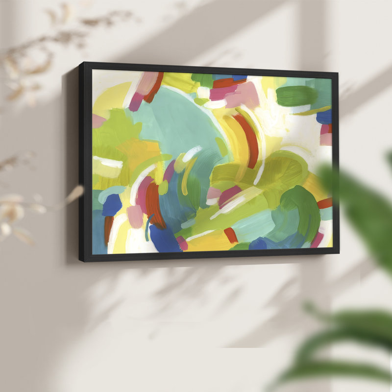 Half Turn II -Framed Print - Restickable