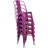 Lily Metal Stackable Side Chair -1821056083