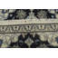 Tapis unique en laine noué à la main de style années 2000 de 2 pi 10 po x 4 pi 5 po bleu marine Summerdale