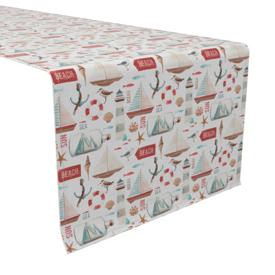 Rectangular Cotton Twill Table Runner