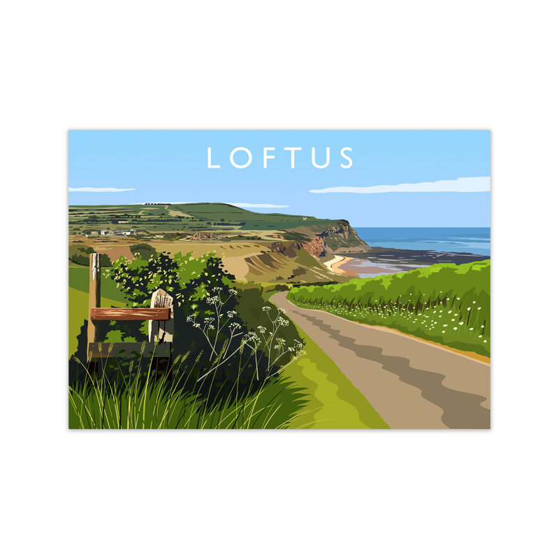Loftus by Richard O'Neill - Print, Unframed, 30cm H x 42cm W x 1cm D
