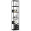 Shoira 192cm H Metal Bookcase-1458042004